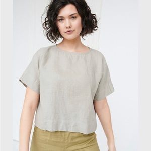 Linen Fox Mona Top